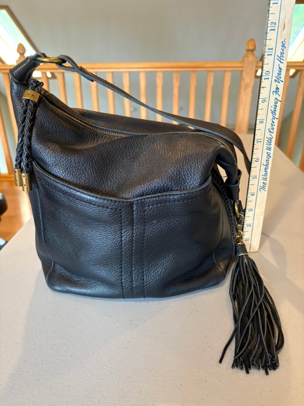 The Sak black leather purse - Picture 5 of 9